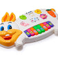 Rabbit Shaped Musical Piano Toy For Toddlers | Electronic Keyboard With Animal Sounds, Music & Flashing Lights | Educational Lea