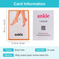Lilias Body Parts Flash Cards, Toddler Learning Toys, Preschool Learning Toys, Homeschool Supplies, Learning Supplies For Kindergarten, 4.3 X 3.14 Inch, 34 Cards In Set