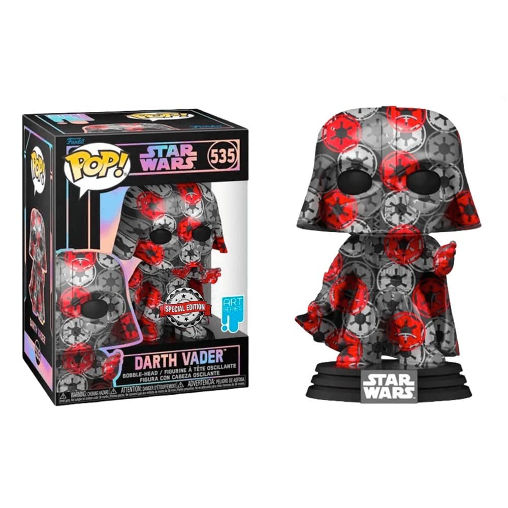 Funko Star Wars Pop! Artist Series Vinyl Figure Vader Special Edition W/Case 9Cm
