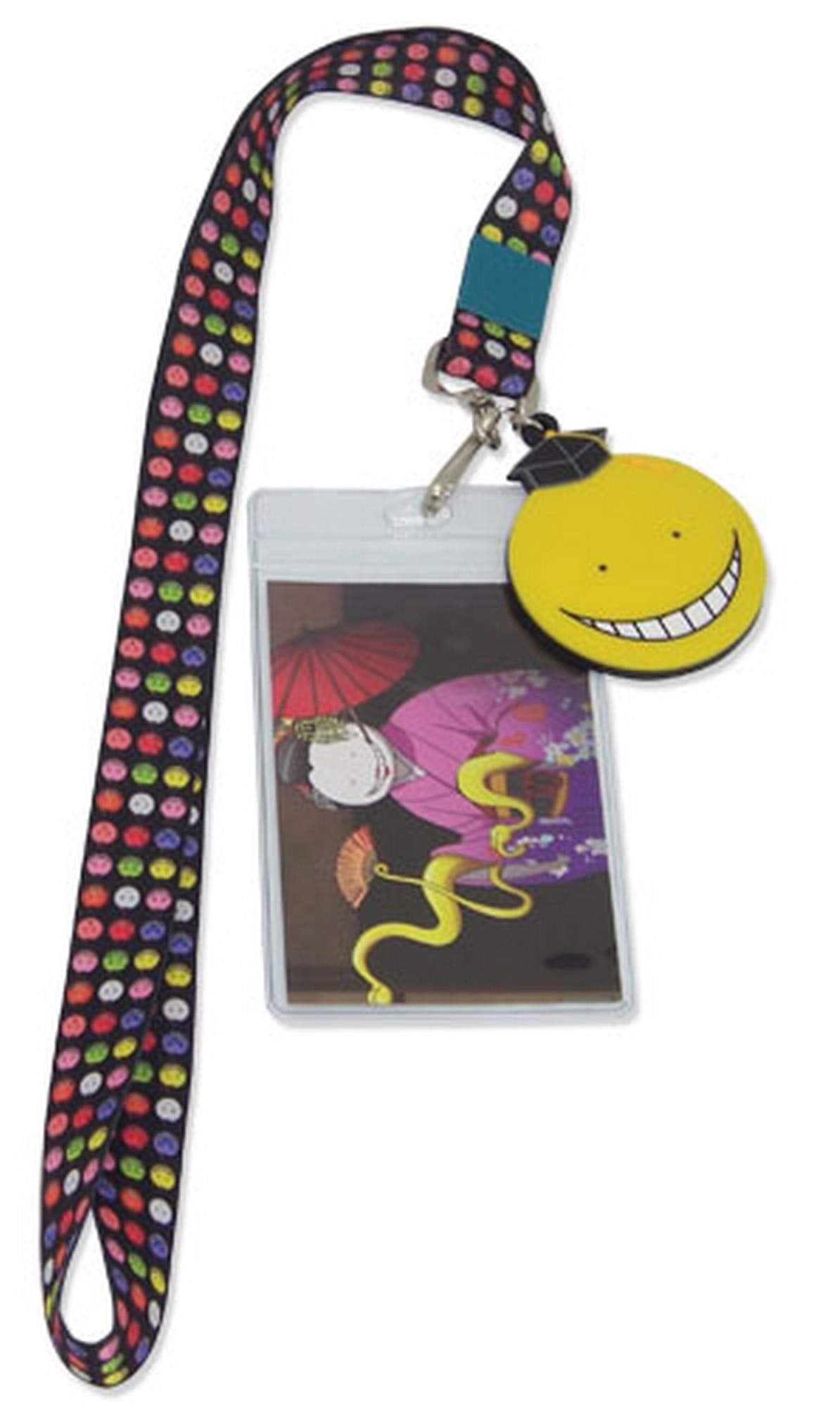 Great Eastern Entertainment Assassination Classroom - Koro Sensei Plush Faces Lanyard