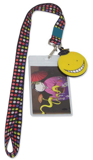 Great Eastern Entertainment Assassination Classroom - Koro Sensei Plush Faces Lanyard