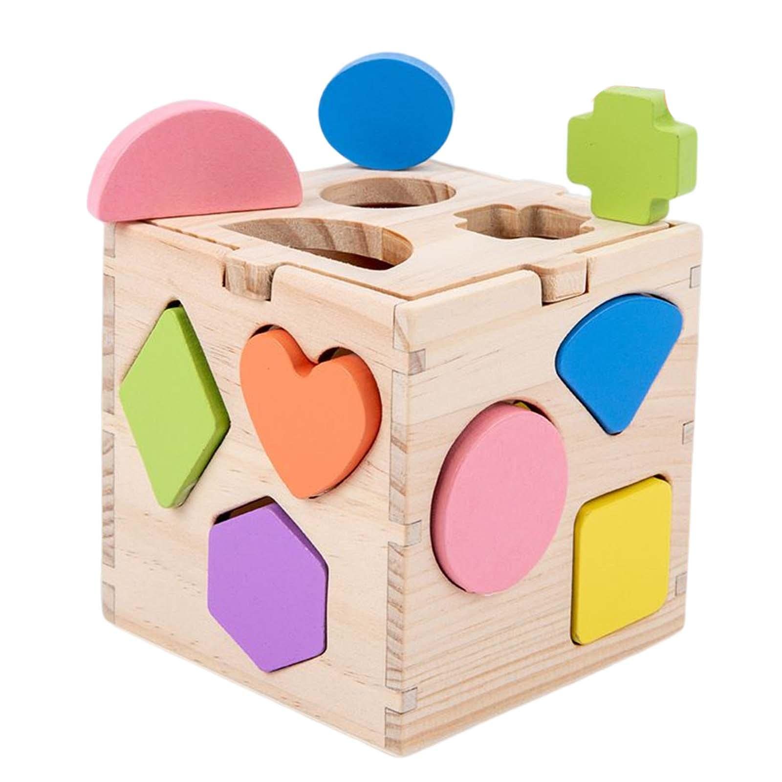 Loom Tree Montessori Geometric Shape Toy Intelligence Toy For Kids Children Gift Style B | Toys For Baby | Developmental Baby To
