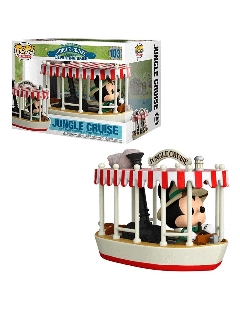 Funko Pop! Rides: Jungle Cruise - Skipper Mickey with Boat