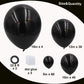 Black Balloons In Different Sizes 5 10 12 18Inch-134Pcs Black Balloons For Garland Arch