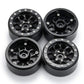 Benedict Harry 4PCS Metal 1.9'' Heavy Duty Beadlock Wheel Rims for 1/10 RC Crawler Axial Scx10 II D90 TRX-4 Tamiya CC01 D110 SCX