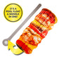 Chicken Shish Kebab Float And Noodle - Pool Float Tube, Inflatable Rafts For Kids & Adults - Large Blow Up Float For Summer Beach Swimming - Two Floats - Take2Floats