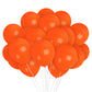 Treasures Gifted Burnt Orange Balloons - Orange Matte Balloons - Orange Latex Balloons 12 Inch - Premium Orange Rust Balloons -