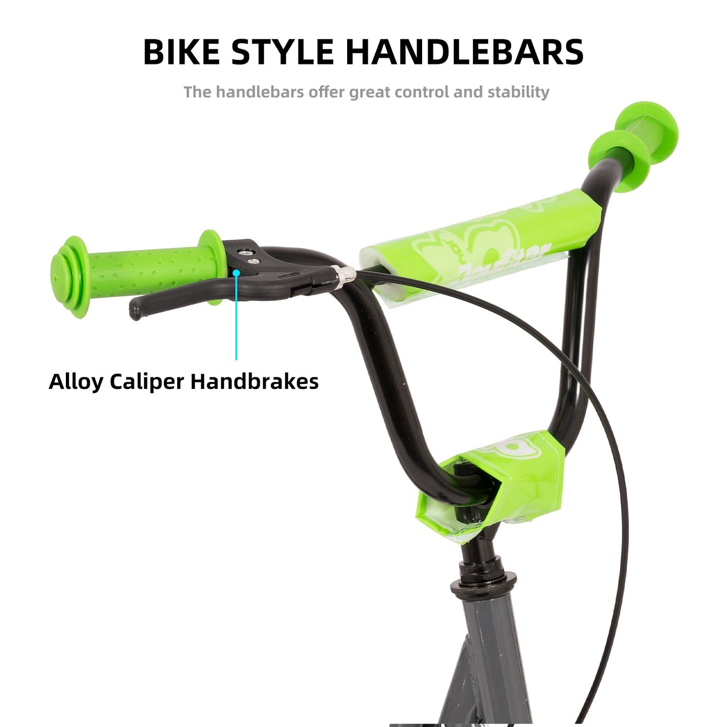 JOYSTAR Kick Scooter for Ages 5-9 Years Old Boys Girls  12 Inch Big Wheels Scooters for Kids  Teens and mature-themeds  Adjustable Handlebar  Kids Scooter  Gray