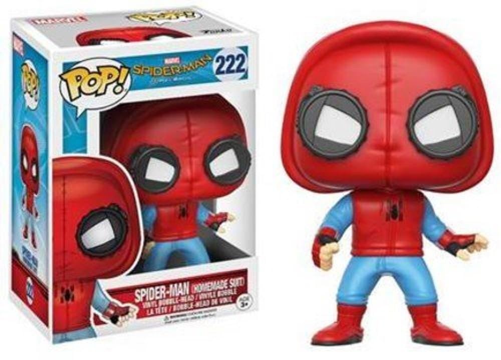 Funko Pop Marvel Spider-Man Homecoming Spider-Man Homemade Suit Action Figure