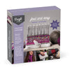 Craft Crush Weaving Loom Craft Kit - Learn to Weave Scarves, Gloves, Home D  cor - Modern Design Mini Craft Kit for Teens & Adul