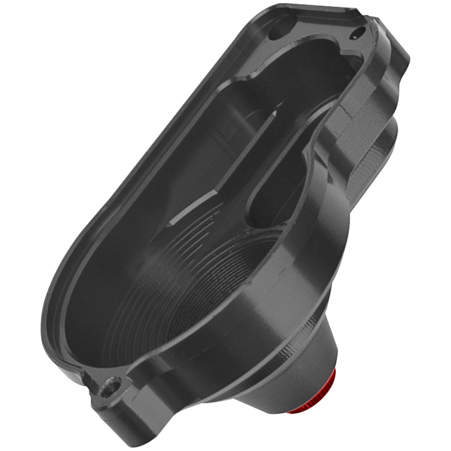 Vgoohobby Auminum Alloy Gear Cover Gearbox Protective Cover Compatible with 1/18 Mini-T 2.0 2WD Stadium RC Truck Upgrade Parts (