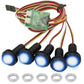 GLOBACT RC Light Kit with 10 Modes for 1/10 Slash 2WD/4  4 RC Truck