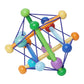 Manhattan Toy Skwish Color Burst Rattle And Teether Grasping Activity Toy