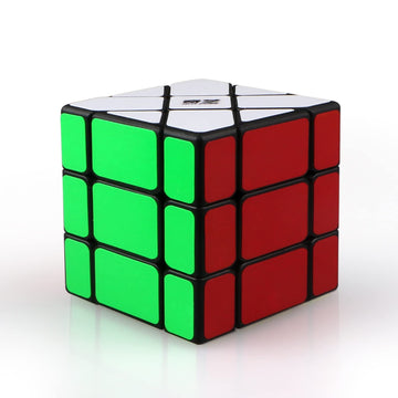 Amaza 3X3 Speed Cube Qiyi Toys Yj Fisher Cube 3X3X3 Magic Speed Cube Puzzles Black Sturdy And Smooth Speed Cube Puzzles Toy