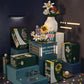Cihely Flower Bouquet Building Blocks Kits Scavenger 601241, Artificial Flowers Building Project To Release Stress And Focus The Mind, For Birthday Gifts To Adults/Teens(100+ Pieces)