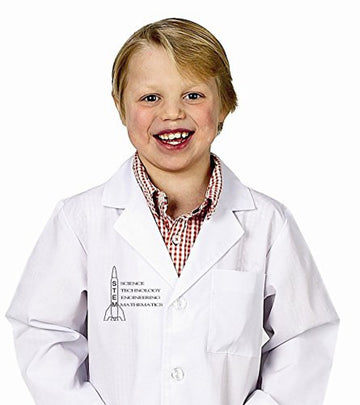 Aeromax Stem-Lab-68 Junior Stem Lab Coat Age 6 To 8 Years