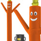 LookOurWay Air Dancers Inflatable Tube Man Set - 10ft Tall Wacky Waving Inflatable Dancing Tube Guy with 12-Inch Diameter Blower for Business Promotion - Orange