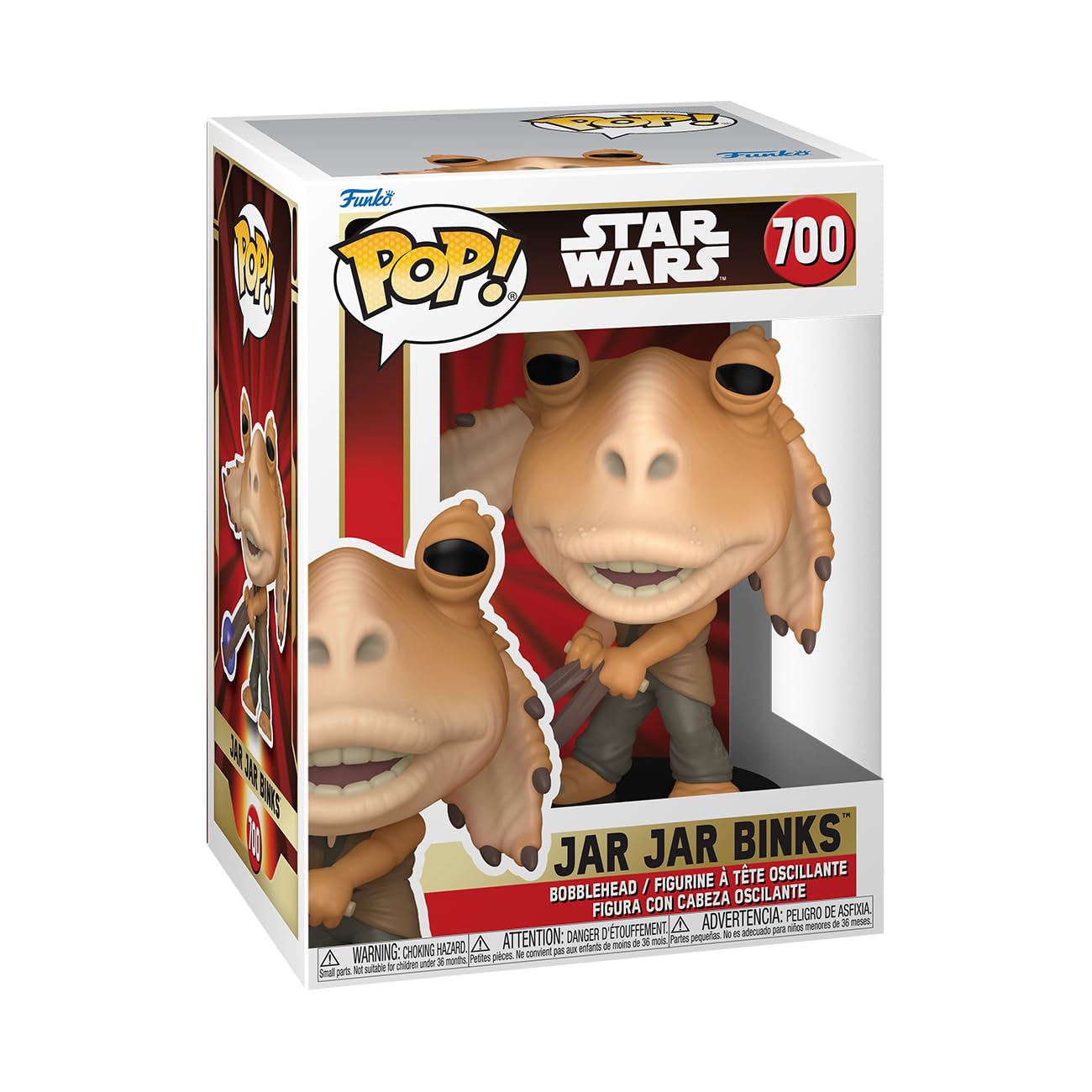 Funko Pop! Star Wars: Episode 1 The Phantom Menace Anniversary - Jar Jar Binks With Booma Balls - Collectable Vinyl Figure - Gift Idea - Official Merchandise - For Kids & Adults - Movies Fans