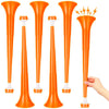 Gcqjoq 6 Pcs Collapsible Stadium Horn, 21 Inch, Plastic Vuvuzela Trumpet Noisemakers For Sports Events, Carnivals, Parties, Oran