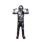 Star Wars The Mandalorian Official Youth Halloween Costume - enhanced Quality Padded Jumpsuit with Plastic Mask and Detachable Cape (Large) Multi