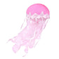 Double Bread Jellyfish Plush Toy, Cute Pink Stuffed Animal for Kids, Birthday Room Decor, Sea Animal Gift