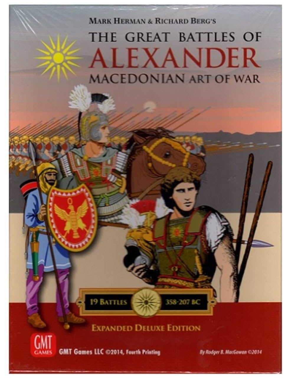 Gmt Games Great Battles Of Alexander - Expanded Deluxe Edition