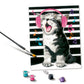 Ravensburger Singing Kitten Paint by Numbers Kit for Children - Painting Arts and Crafts for Kids Age 12 Years Up