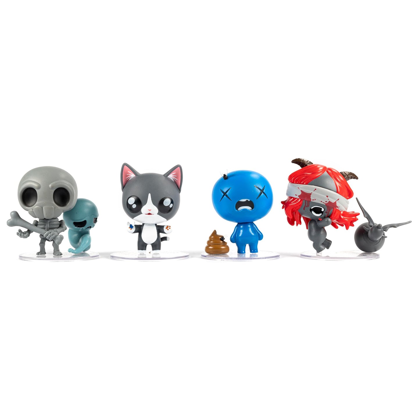 The Binding Of Isaac: 4 Figures Series 2 Collection - Video Game Merchandise, Collectible Character Miniatures, Officially Licen