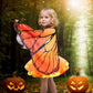 Aimeiar Kids Butterfly Costumes for girls Toddler butterfly Wings Halloween Coustume for Girls 2024 & Rainbow Tutu Dress Up set