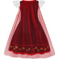 WonderBabe Girl Costume Buccaneer Princess Costume Halloween Party Dress Up Birthday Party Dress Up Dress with Cape size 6-7