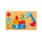 Atorse Number Puzzle Montessori Toys For 3 Year Old For Preschool Fine Motor Skills Excavators