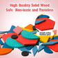 Usatdd 180 Pcs Wooden Tangrams Pattern Blocks Set Geometric Manipulative Shape Puzzle Kindergarten Classic Educational Montessori Toys For Kids Toddlers Ages 4-8 With 24 Pcs Flash Cards