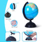 Kiseer 8 Inch World Globe With Stand Rotating Earth Spinning Globe For Kids Geography Classroom Education Or Decorations (Blue)
