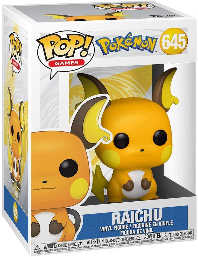 Funko Raichu Pop! Vinyl Figure (Bundled With Compatible Pop Box Protector Case)