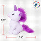 Little Jupiter Plush Unicorn Stuffed Animal 7.5 '' - Stuffed Unicorn Plush - Unicorn Stuffed Animals For Girls - Unicorn Stuff -