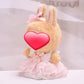 17cm Doll Clothes for Doll, Outfits Costumes Compatible with Dolls Keychain Accessories (Pink Princess Skirt)