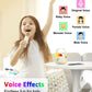 Lenrue Karaoke Machine For Kids, Birthday Gifts For Girls Boys Teens With Wireless Microphone, Colored Lights, Trendy Stuff Gift