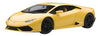 AUTOart Lamborghini Huracan LP610-4 Model 74604, 1/18 Scale Diecast, Yellow, Rubber Material