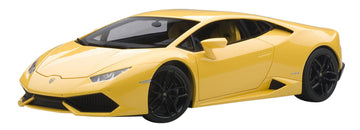 AUTOart Lamborghini Huracan LP610-4 Model 74604, 1/18 Scale Diecast, Yellow, Rubber Material