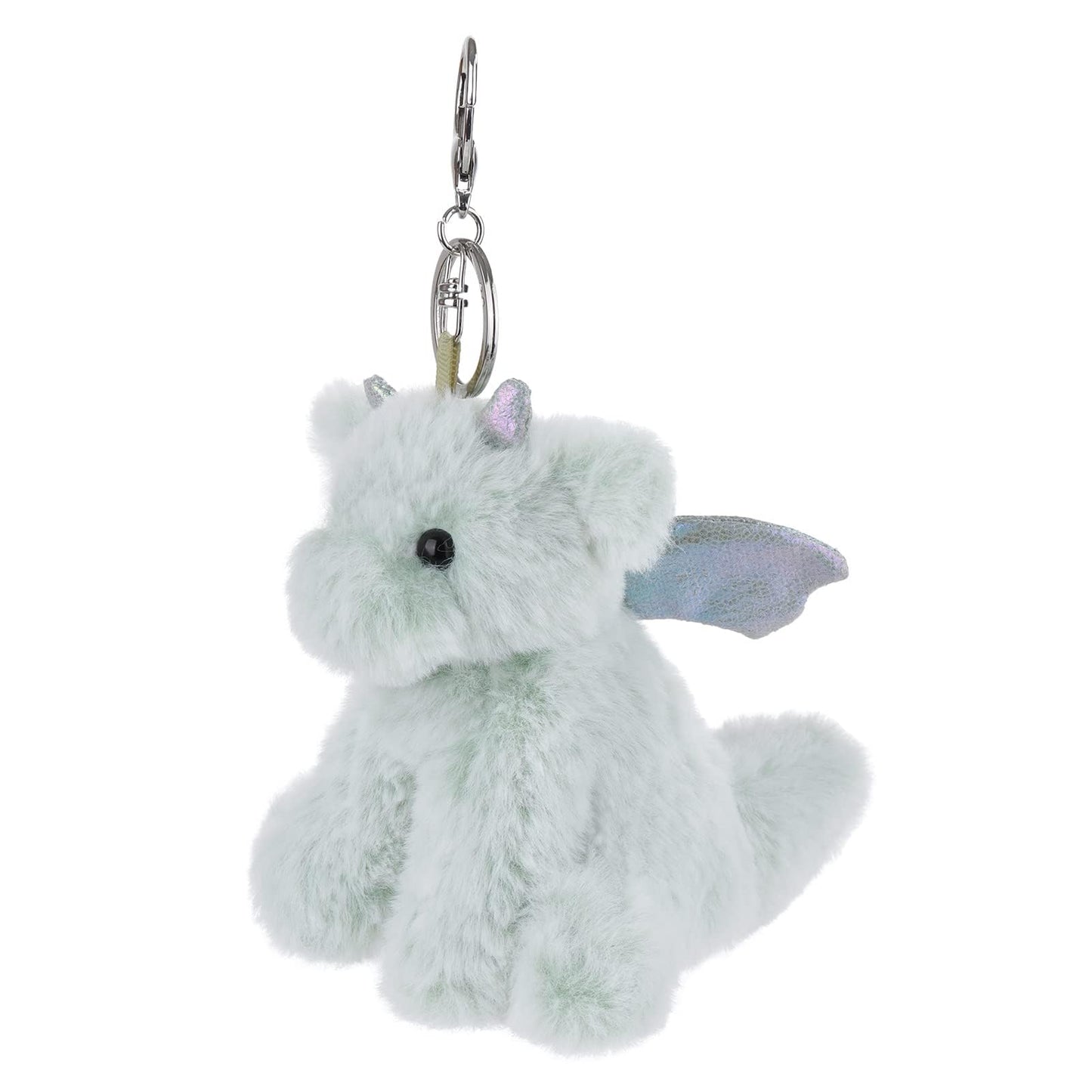 Apricot Lamb Dragon Cute Keychain, Soft Stuffed Plush Keychain Toys For Kids Backpack, Purse, 5 Inches