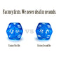 Wiz Dice Bulk Random Polyhedral Dice (D20-100 Pack) - Polyhedral Role Playing Dice in Unique Colors - DND Accessories for TTRPG
