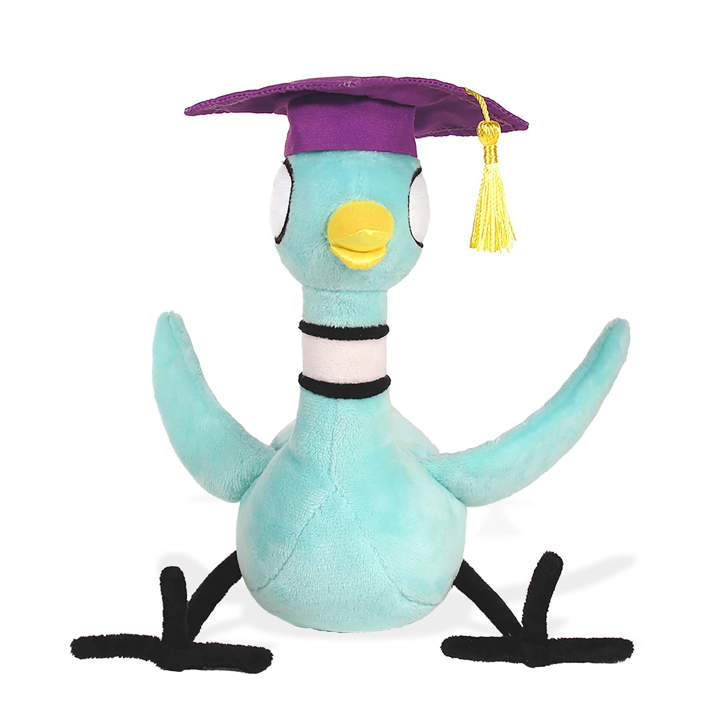 YOTTOY Plush Toy | Mo Willems Pigeon Graduation | 6.5” Polyester Stuffed Animal | Model 681