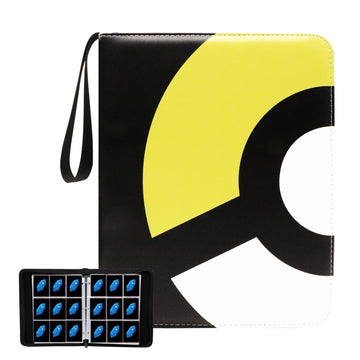 Card Binder 9-Pocket, 900 Pockets Fashion Design Trading Card Holder For Sports Card Premium Card Book Sturdy Card Holder (Yello
