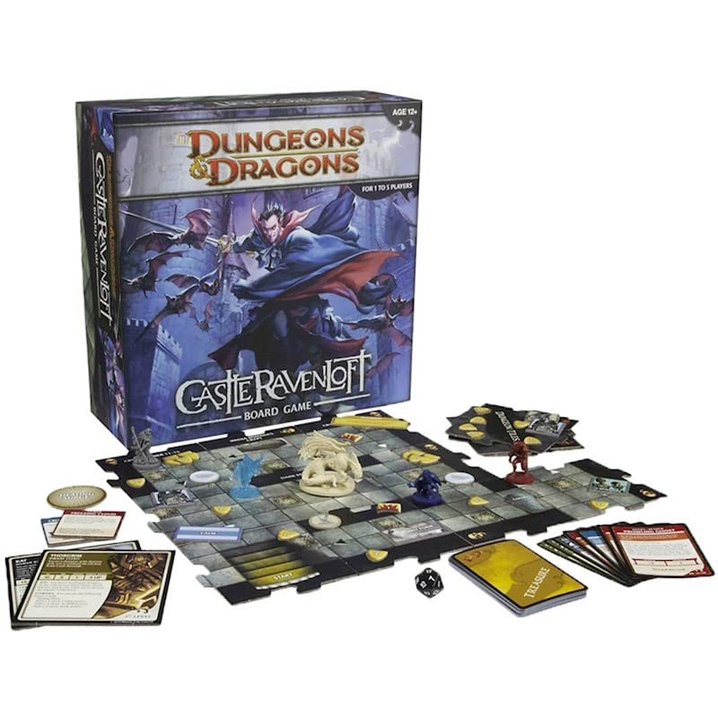 Wizards of the Coast Dungeons and Dragons: Castle Ravenloft Board Game - Multi-colored, Model 207790000WOC