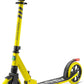 Serenelife Kick Scooter Adult Teenagers Kids- 2 Wheel Kids Scooter With Adjustable T-Bar Handlebar - Alloy Anti-Slip Deck - Portable Folding Scooters For Kids With Carrying Strap - Yellow