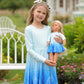 Bow Dream Cute Girl Dress And Matching American Girl Doll Clothes Accessories For Girls Dresses Size 130