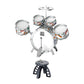 Calandis Kids Jazz Drum Set Music Enlightenment Development Toy Cymbal Bass Drum Kits Style B | Sets & Kits | Drums | Percussion