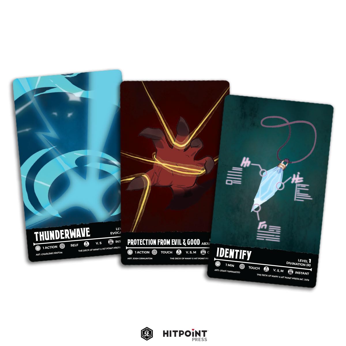 Hit Point Press Animated Spells Level 1 G-Z - Model HPP04540 - Engaging RPG Spell Effects for Tabletop Gaming