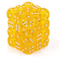 ST-Hobby cHX23802 chessex Translucent d6 Yellow & White Dice Block