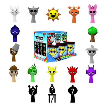 Sprunki Mystery Box, Sprunki Action Figures For Adults 18 Years And Older (8 Pack)